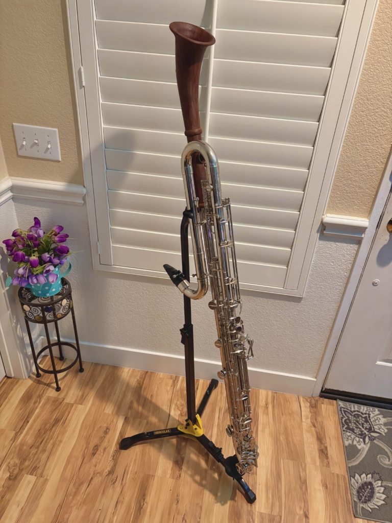 Leblanc 340/345 Paperclip Contrabass Clarinet Low B Extension